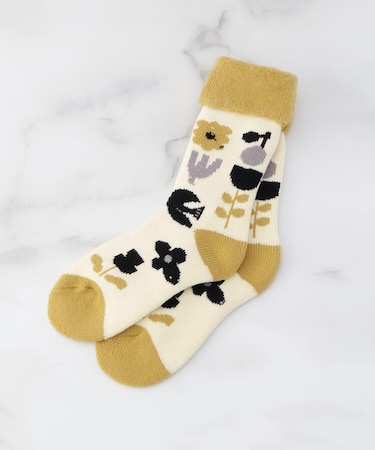 【あったか】スワンネル おやすみ靴下