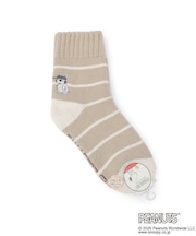 【あったか】SNOOPY オラフ刺繍 ホームソックス