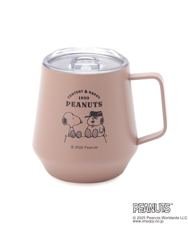◆SNOOPY 蓋付ステンレスマグ 300ml