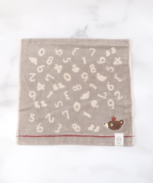 ◆かずくま ウォッシュタオル シンボル