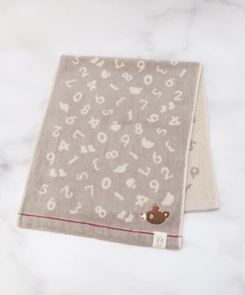 かずくま フェイスタオル シンボル