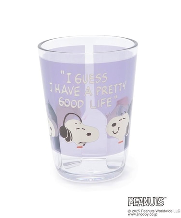 SNOOPY クリアタンブラー 370ml