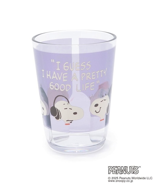SNOOPY クリアタンブラー 370ml