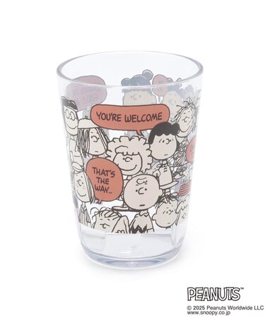 SNOOPY クリアタンブラー 370ml