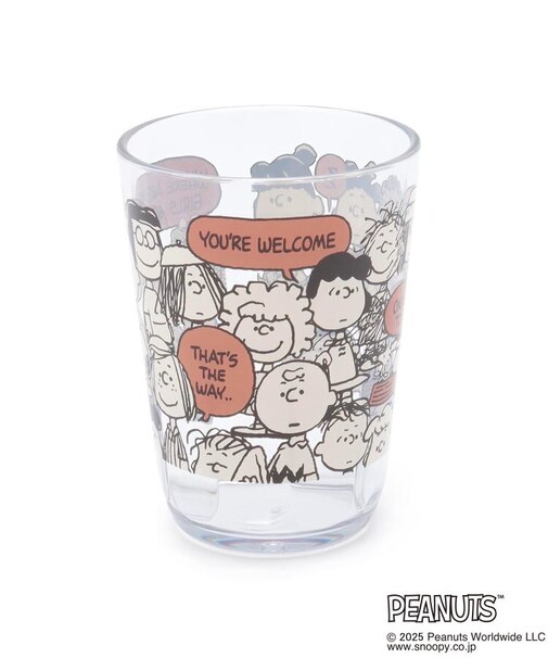 SNOOPY クリアタンブラー 370ml