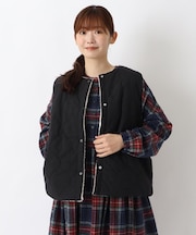 裏シープキルティングベスト