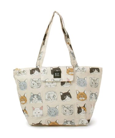 PAL ファスナー付きトート ヴェリアスキャット