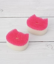 ◆POCO NECO洗面スポンジ 2P