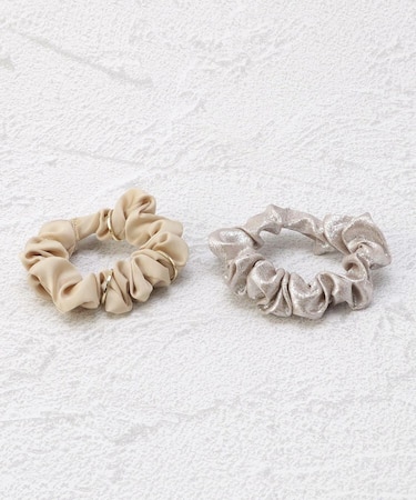 シュシュ シャイニーリング付き 2P