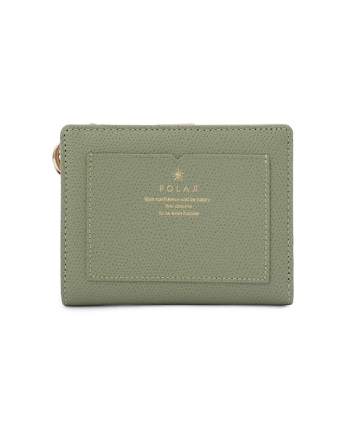 鏡リュウジ 二つ折財布 クォーツ