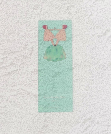 ◆くらはしれい クリアブックマーカー