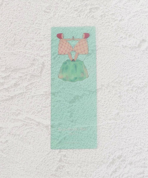 ◆くらはしれい クリアブックマーカー