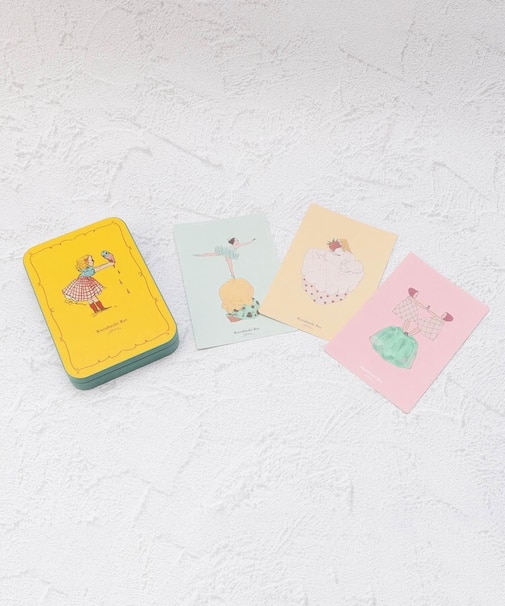 ◆くらはしれい 缶入りポストカード