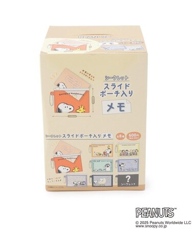 ◆SNOOPY シークレットスライドポーチメモ