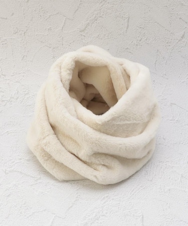 【あったか】フェイクファースヌード