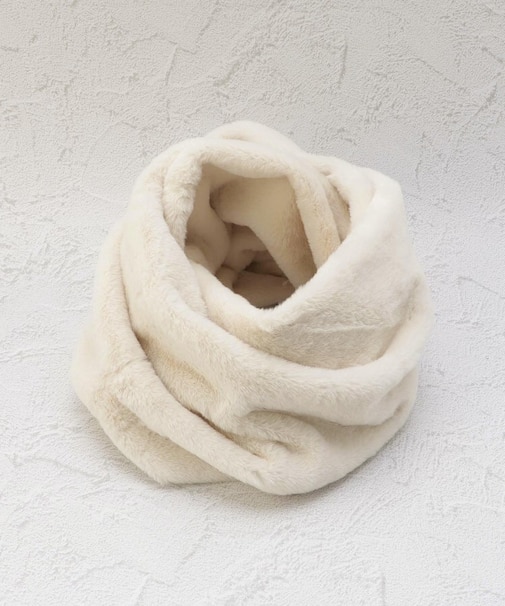 【あったか】フェイクファースヌード