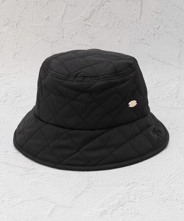 【あったか】キルティングバケットハット
