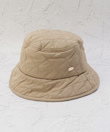 【あったか】キルティングバケットハット