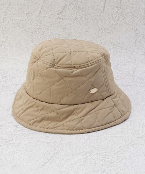 【あったか】キルティングバケットハット