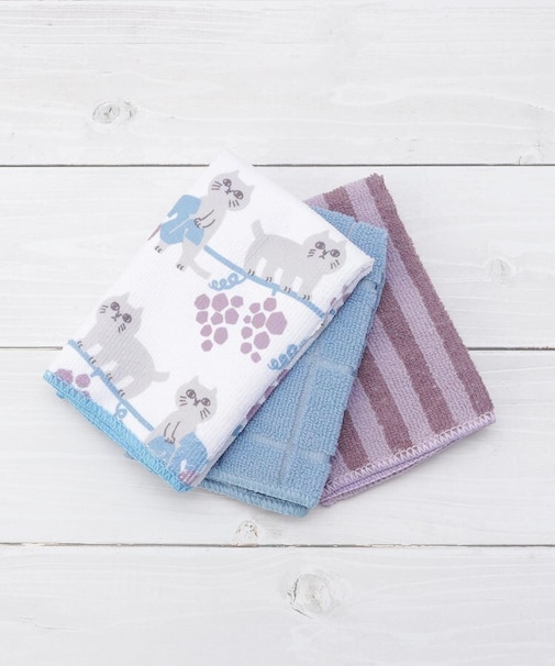 ◆にゃふにゃふ マイクロファイバータオル