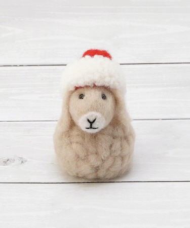 【クリスマス】モコモコアニマル ウサギ