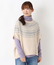 求心柄プルオーバーベスト