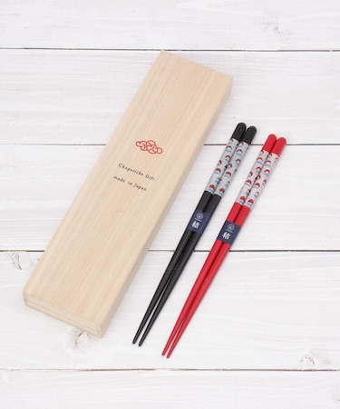 塗箸 桐箱2膳入 こだま富士