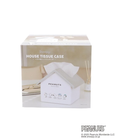 SNOOPY ティッシュケース ハウス型
