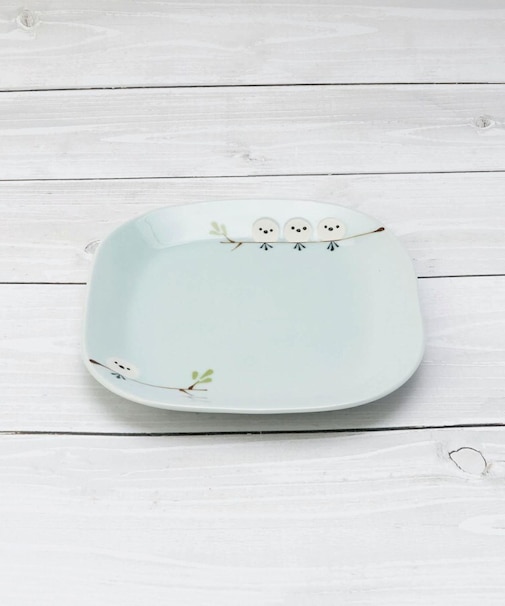 シマエナガ スクエアプレート