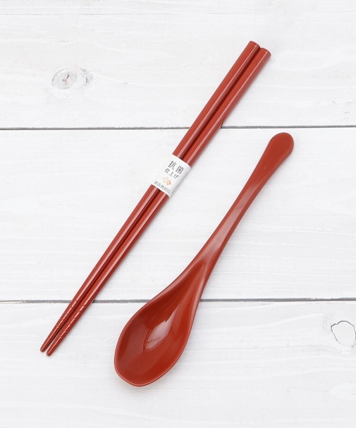 ◆AOBA 抗菌箸・スプーンセット