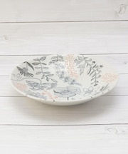 フラワーパターン ボウル L