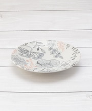 ◆フラワーパターン プレート M