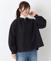 綿レーヨン微起毛シャツ