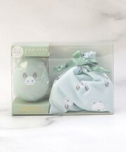 モフット ヘアブラシ&キンチャクギフト