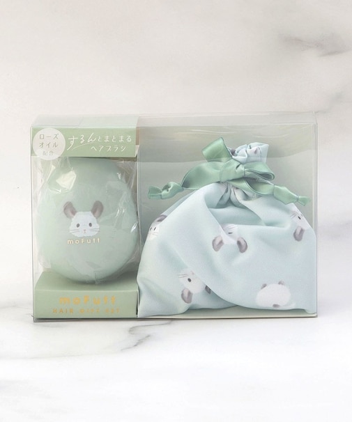 モフット ヘアブラシ&キンチャクギフト