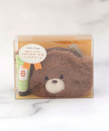 アトリエニュアージュ ふわふわポーチ&ハンドクリームセット