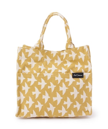 FH スクエアミニトート シンプルバード