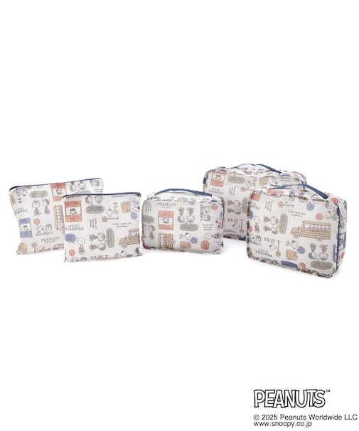 SNOOPY トラベルポーチ 5点セット