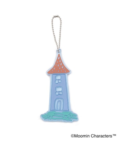 MOOMIN リフレクターキーホルダー ハウス