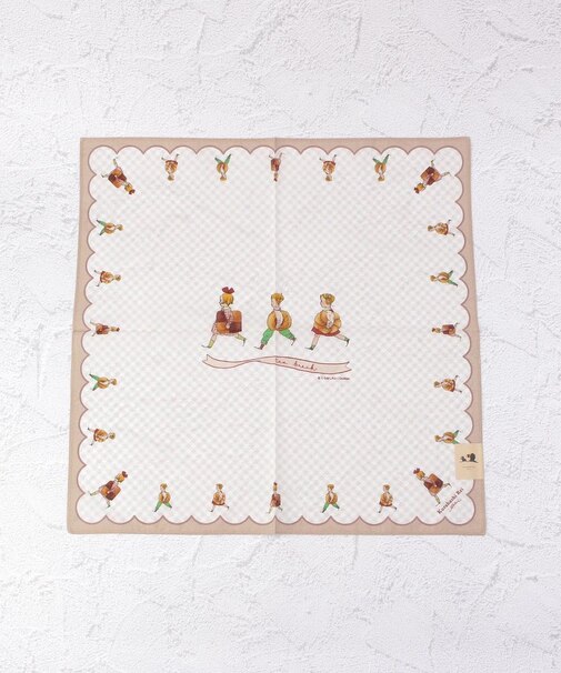 くらはしれい プリントハンカチ