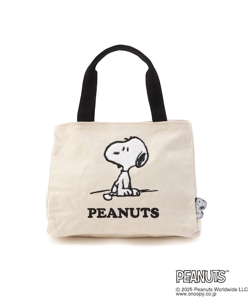 SNOOPY サイドボタンミニトートバッグ