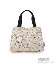 SNOOPY サイドボタンミニトートバッグ