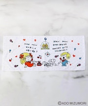 水森亜土 フェイスタオル テレフォン