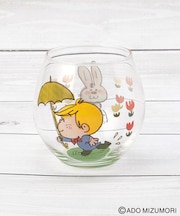 水森亜土 丸グラス 330ml