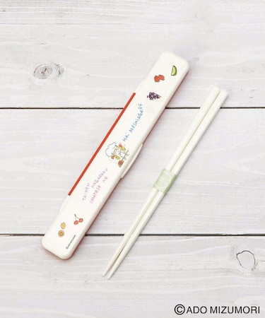 ◆【先行販売】水森亜土 音の鳴らない箸箱セット