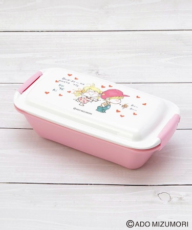 水森亜土 ふわっとタイトランチBOX 530ml