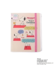 ◆SNOOPY ゴムバンドクリアファイル 5P