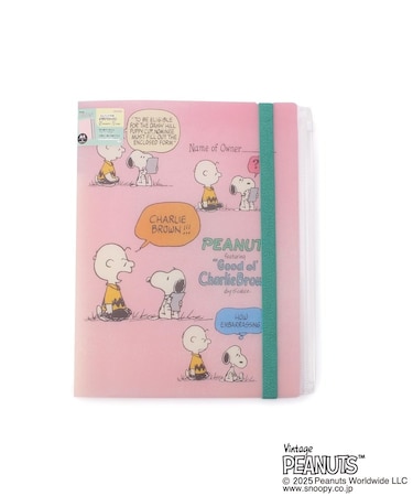 ◆SNOOPY ゴムバンドクリアファイル 5P