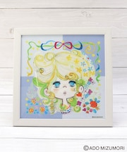 水森亜土 額装 フェイス