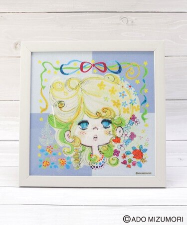 水森亜土 額装 フェイス